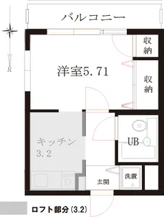 ゼフィール【3階】の間取り