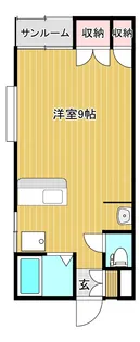 シャロムB【2階】の間取り