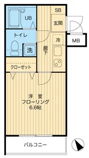 ステージファースト池袋【2階】の間取り