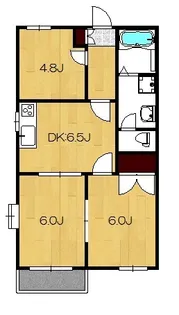 グランパルク【1階】の間取り