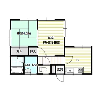 静山荘【1階】の間取り