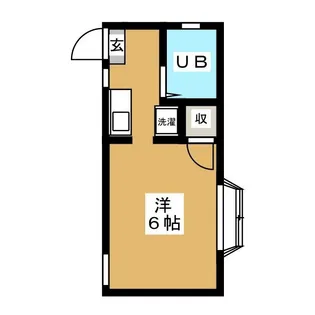 クレヨンハウス【1階】の間取り