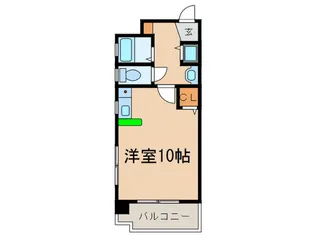 ルネッサンス赤坂【4階】の間取り