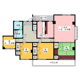 松村ビルII【3階】の間取り