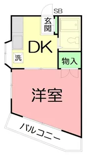 ラックスホーム本郷台【2階】の間取り