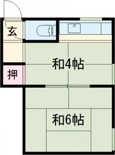 児玉荘【2階】の間取り