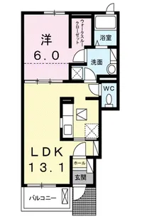 Habitation (アビタシオン)【1階】の間取り