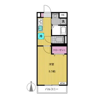 GRAND OCEAN【2階】の間取り