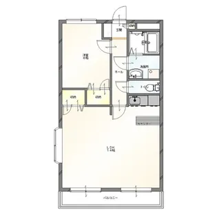 プレミール【1階】の間取り