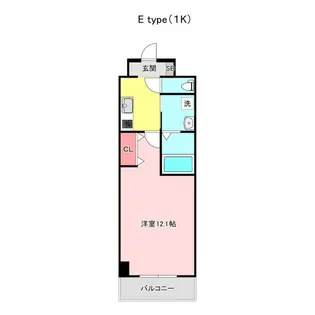 グランドホープ【5階】の間取り