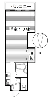 エルプレシア前橋【3階】の間取り