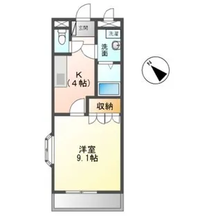 サンガーデンII【2階】の間取り