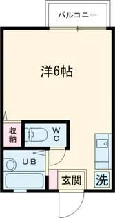 ドーミ東光寺【2階】の間取り