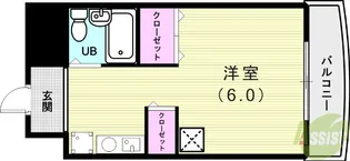 メゾンUQ【1階】の間取り