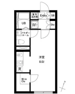 アーバンパーク下北沢【3階】の間取り