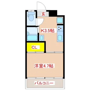 佐多ビル【2階】の間取り