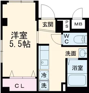 東京都大田区池上7【マンション】の間取り