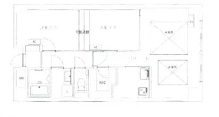 シェトワ代々木【1階】の間取り