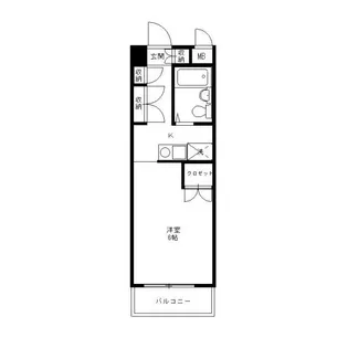 ベルハイツ相模が丘【6階】の間取り