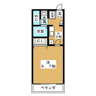 マンションTENYU【3階】の間取り