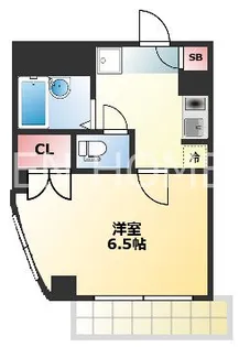 リュービックビル【4階】の間取り