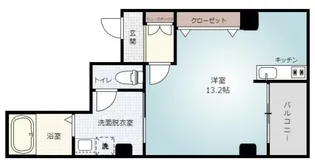 キクヤビルディング【2階】の間取り