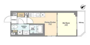 コンフォリア上目黒【3階】の間取り