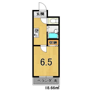 ヴィラフィオーレ【3階】の間取り