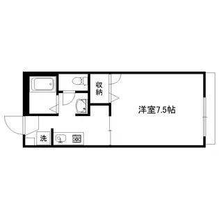 セルホーム若宮II【1階】の間取り