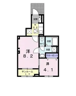 I・VILLAGE大手町 B【1階】の間取り
