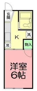 サン・フォレット【1階】の間取り