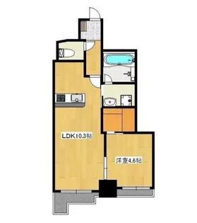 ウイング11【10階】の間取り