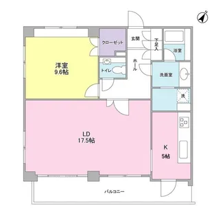 メゾン・ド・中目黒【3階】の間取り