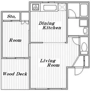 シルバーウェーブコートII【1階】の間取り
