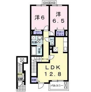 広島県呉市広古新開9【アパート】の間取り