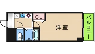 1Kの間取り画像