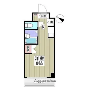 メゾン・ド・ディマンシェ【4階】の間取り