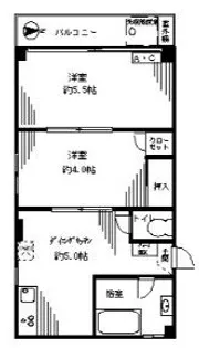 新星ビル【3階】の間取り