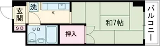 福知山SEIWAマンション【2階】の間取り