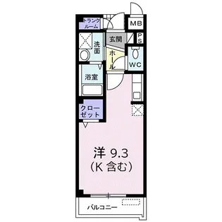 東京都小平市小川町1【マンション】の間取り