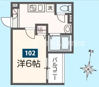 MELDIA上溝3【1階】の間取り
