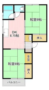 ウォームハイツ【2階】の間取り