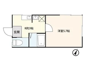 ラ・ヴェール十条【2階】の間取り