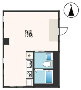 GARRET南堀江【3階】の間取り