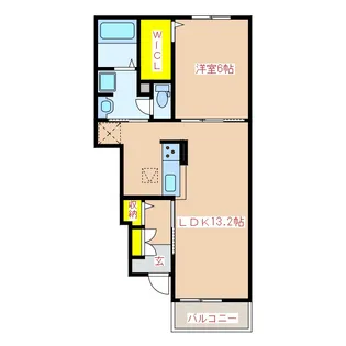 モクレン【1階】の間取り