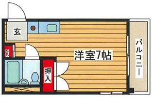 トウセンハイツ京島【2階】の間取り