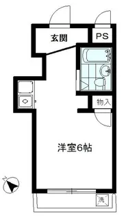 スカイコート向島第2【4階】の間取り