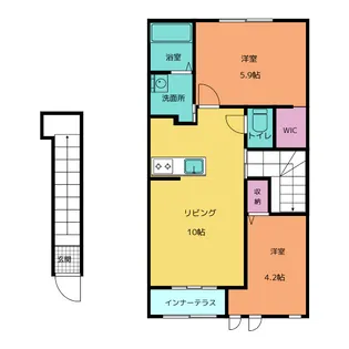 MSS清住台【2階】の間取り