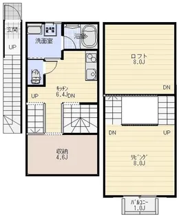 ポルタ【2階】の間取り