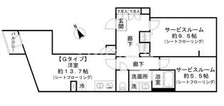 アイディ西馬込12の間取り